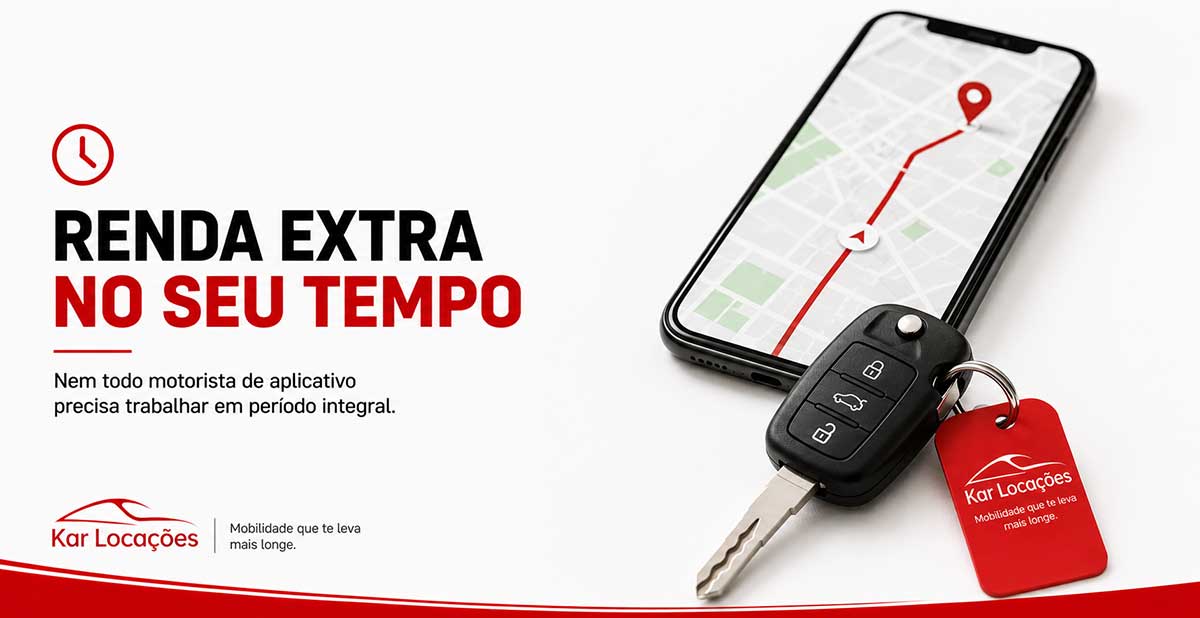 🚘 Nem Todo Motorista de Aplicativo Precisa Trabalhar em Tempo Integral